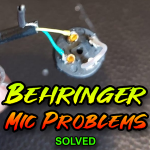 Behringer HLC 660M: Solving the Headset Microphone Cable and Solder Connection Fault