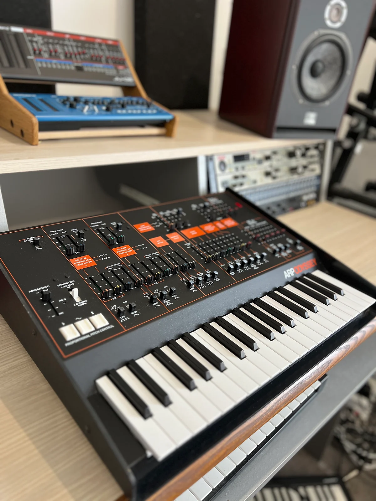 Very low signal from Behringer Odyssey Synthesiser