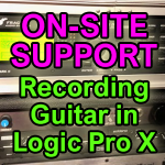 Visiting a Guitarist to Help With His Logic Pro Recording Setup