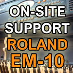 Studio Visit to Repair a Roland EM-10 Keyboard