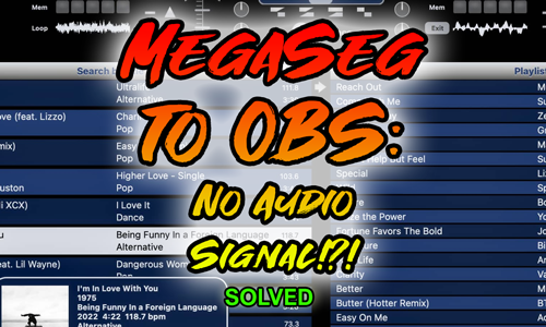 Solving OBS Audio Input Problems: A DJ’s Streaming Breakthrough