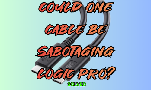 Logic Pro Slow Loading on M2 Ultra: The £10 Cable That Fixed It