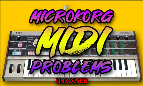 MicroKorg MIDI Sync and Setup Issues in Logic Pro