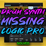 drum synth missing logic pro solved