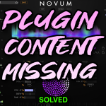 plugin content missing solved