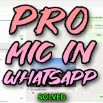 Using Professional Studio Microphones with WhatsApp